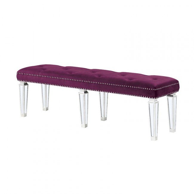 Varian Bench (Burgundy)