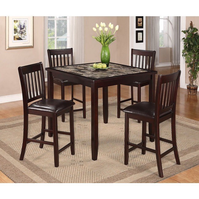 Crown mark dining room counter height table store