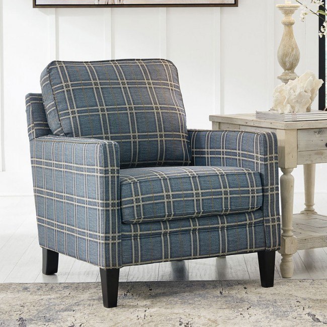 Nautica blue accent sales chair