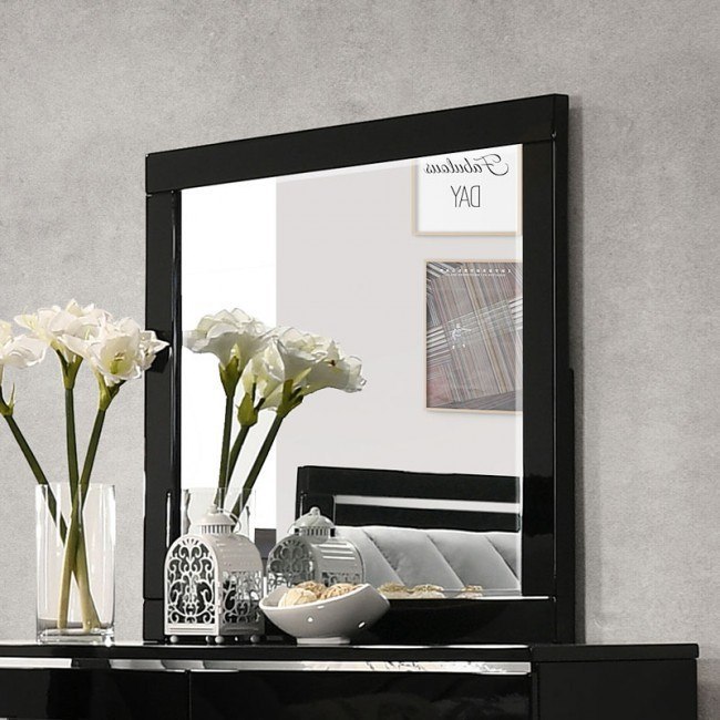Chelsie Mirror (Black)