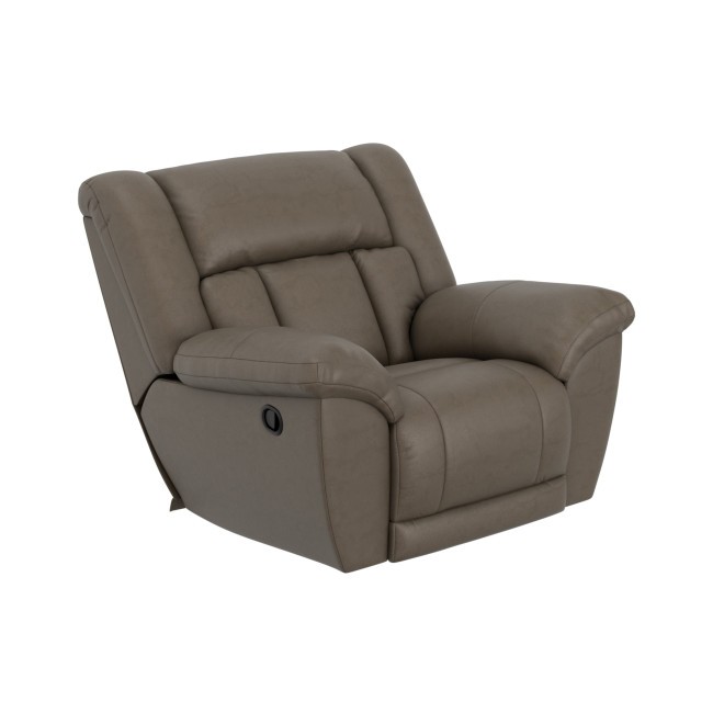 Sentinel Taupe Lay Flat Rocker Recliner