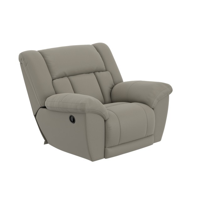 Sentinel Smoke Lay Flat Rocker Recliner