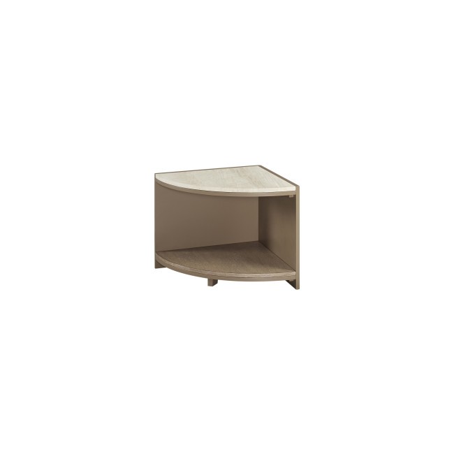 Tilston Toffee and Spice Quarter Bunching Table