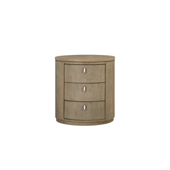 Tilston Toffee Oval Nightstand
