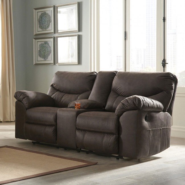 Boxberg power reclining loveseat with console cheap