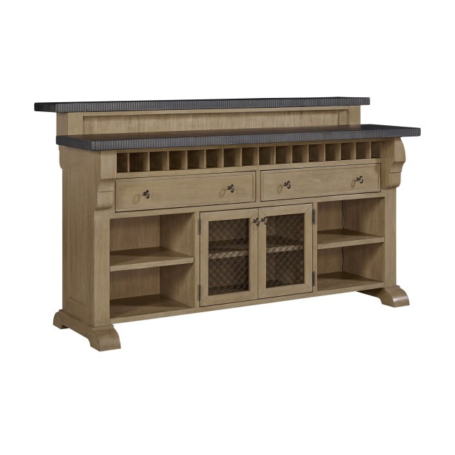 Tacoma Cashew Home Bar w/ Cement Top