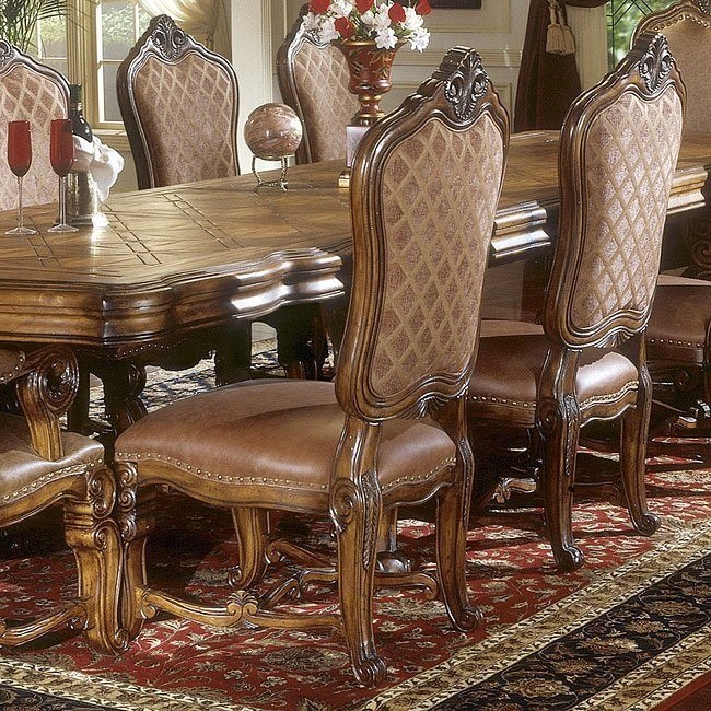 Tuscano Side Chair Set Of 2 Aico Furniture Furniture Cart