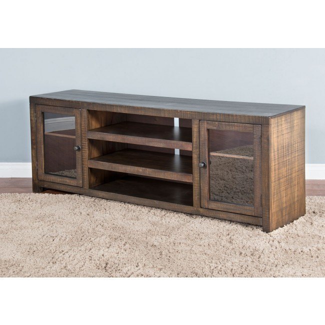 Homestead 72 Inch TV Console Sunny Designs Furniture Cart