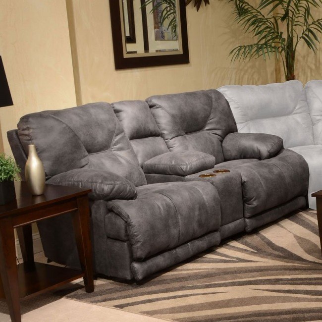 Catnapper voyager lay flat shop reclining console loveseat