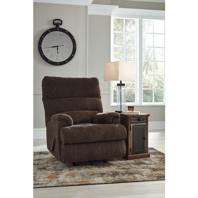 Man Fort Earth Rocker Recliner Signature Design Furniture Cart