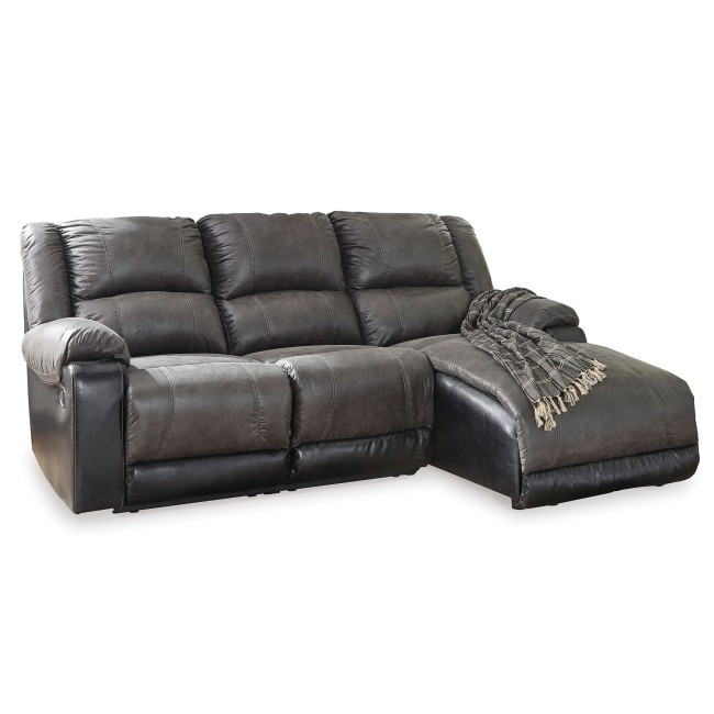 Nantahala Slate Modular Reclining Sectional