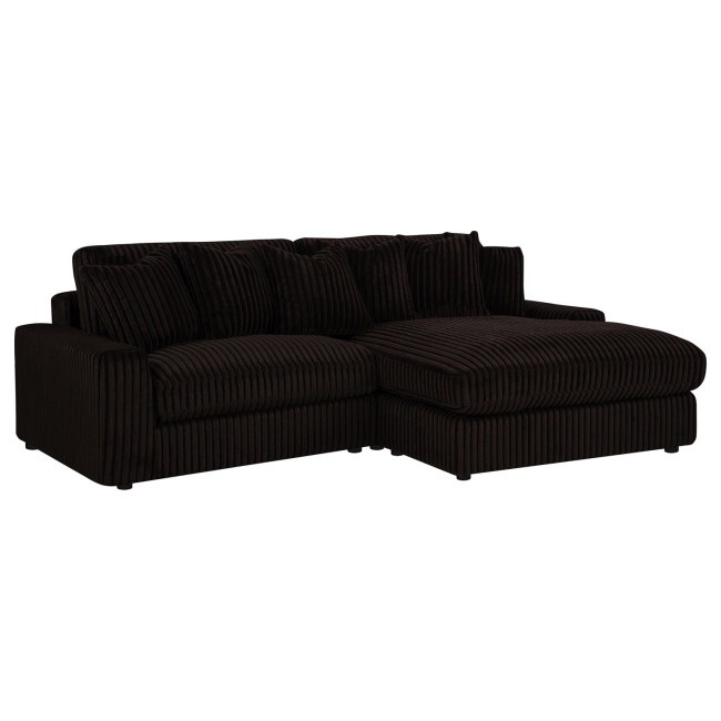 Blaine Chocolate Brown 2-Piece Sectional