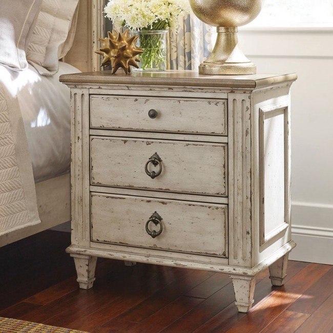 American outlet drew nightstand