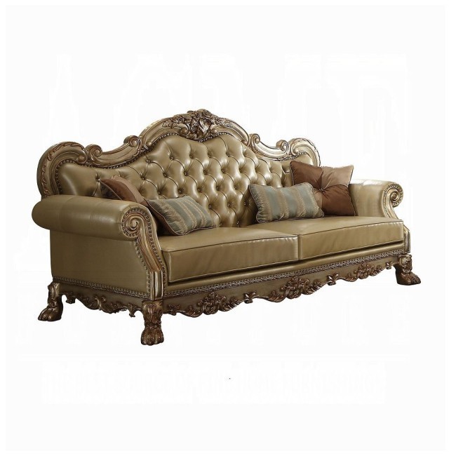Dresden Sofa (Gold Patina)