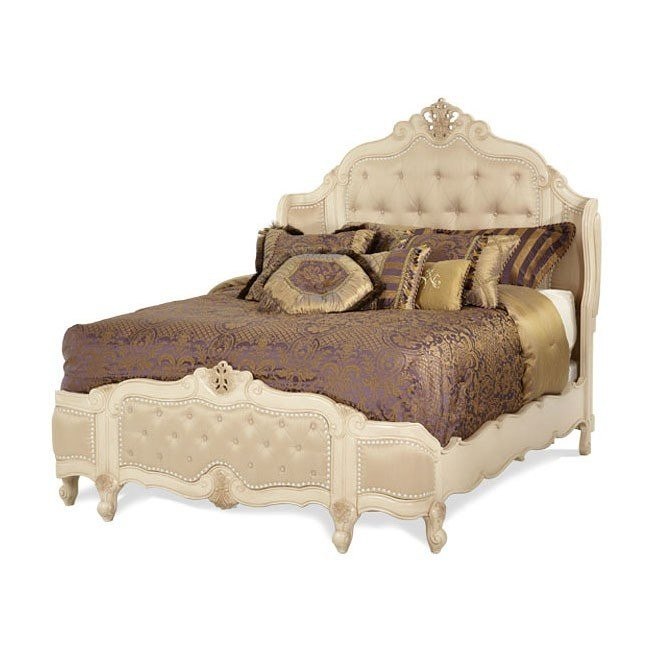Lavelle Wing Mansion Bed (King) (Blanc)