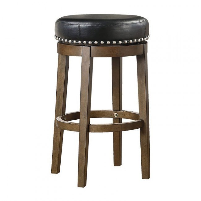Westby Swivel Pub Height Stool (Black) (Set of 2)