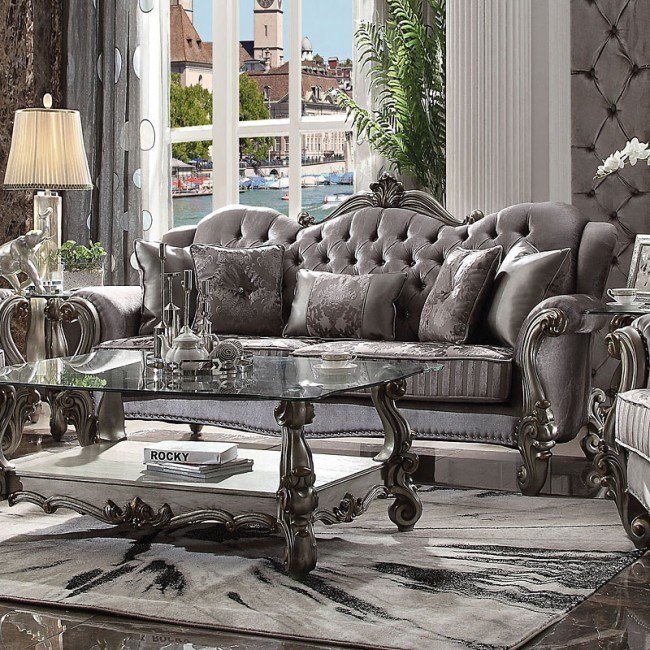 Acme versailles sofa new arrivals