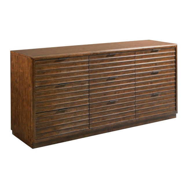 Leyton Auburn Brickell Nine Drawer Dresser