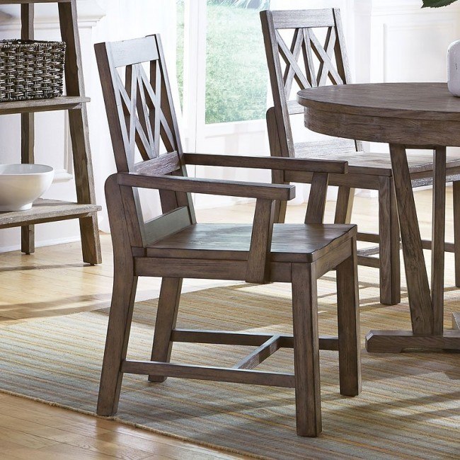 Foundry Wood Arm Chair Set Of 2 Kincaid Furniture Furniture Cart