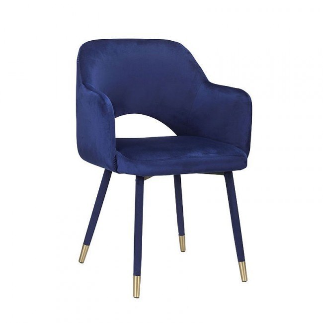 Ocean blue sales accent chair