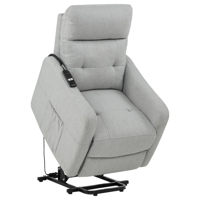 Dayes Light Grey Power Lift Recliner