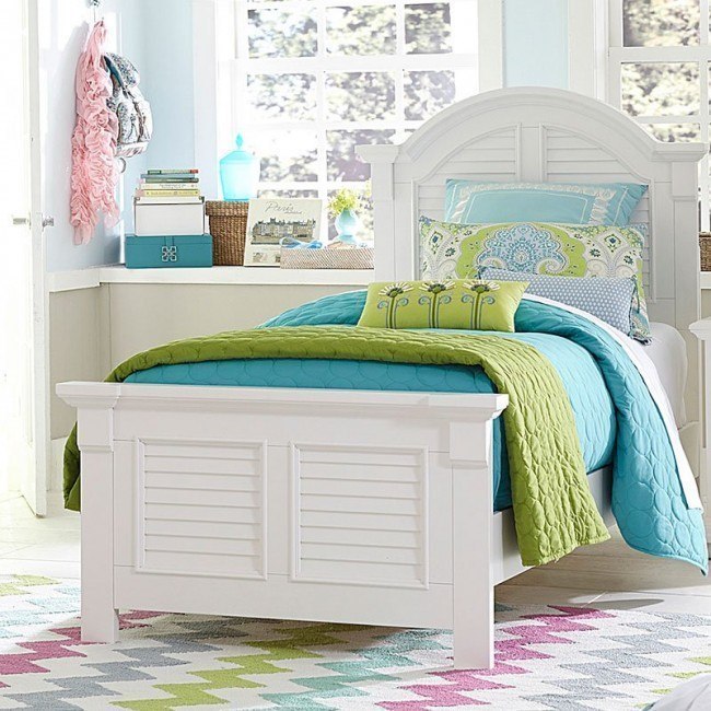 Summer House I Youth Panel Bed (Twin)