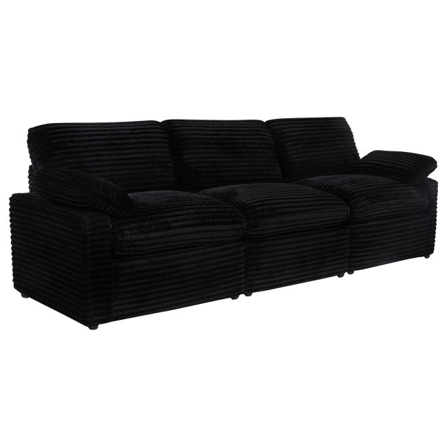 Collins Black Power Reclining Sofa