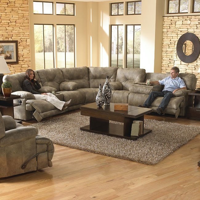 Catnapper reclining on sale sectional