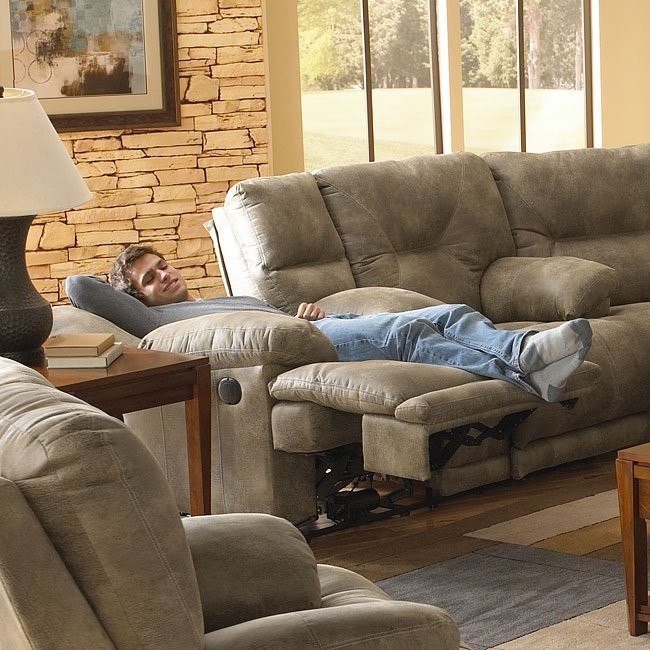 Lay flat on sale reclining loveseat