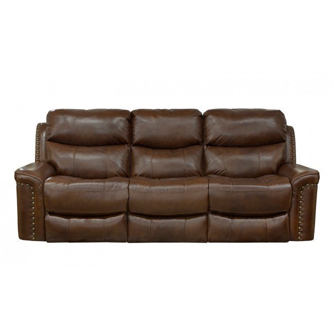 Ceretti Power Reclining Sofa Brown
