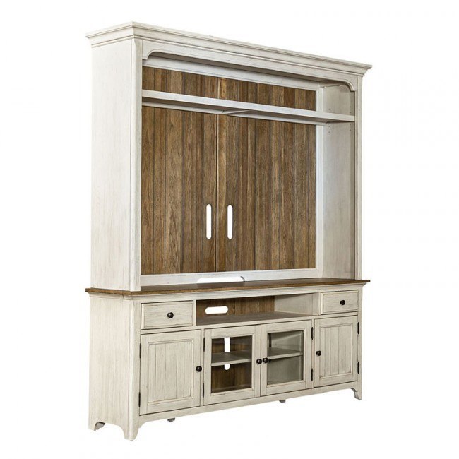 Farmhouse Reimagined Entertainment Center