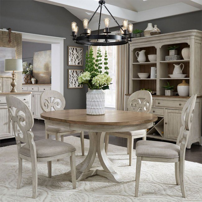 Farmhouse style kitchen table and chairs new arrivals