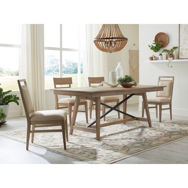 Kincaid trestle dining table cheap