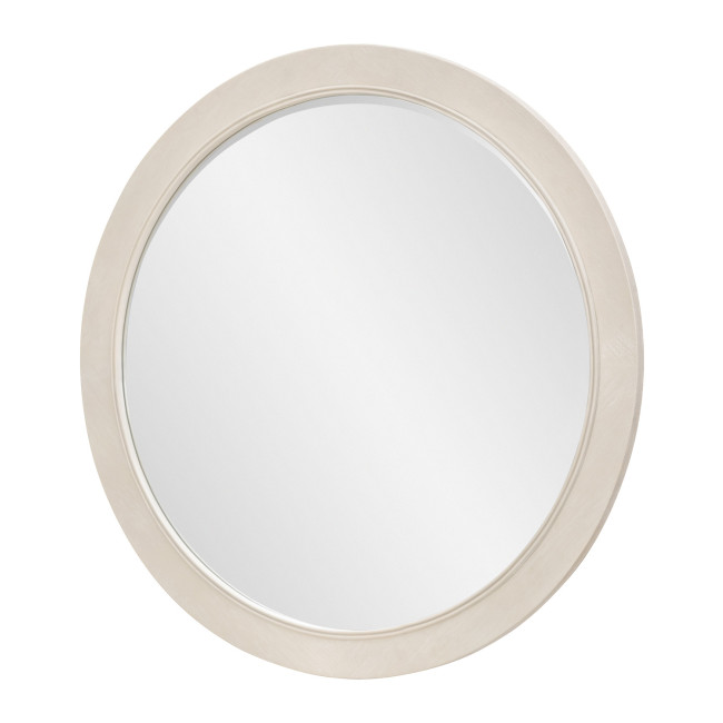 Maren Fresh Canvas Round Mirror