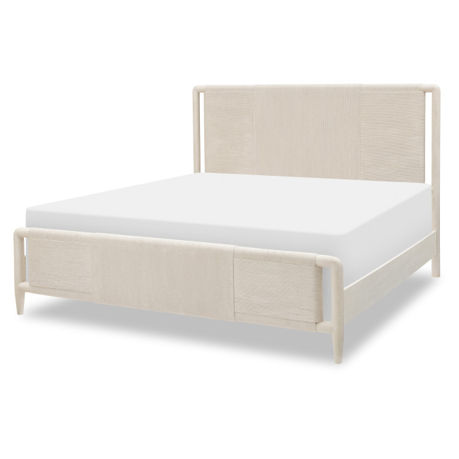 Maren Fresh Canvas Woven Panel Bed