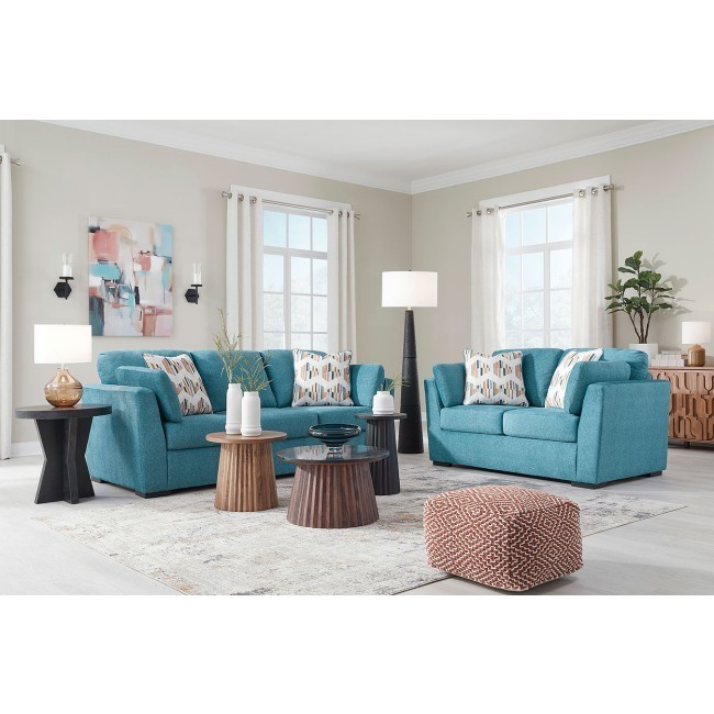 Teal couch set sales