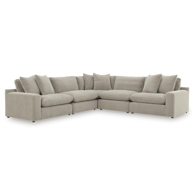 Maxton Heights Pebble 5-Piece Corner Sectional