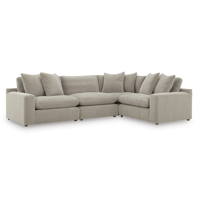 Maxton Heights Pebble 4-Piece Sectional