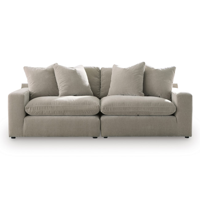 Maxton Heights Pebble Modular Loveseat