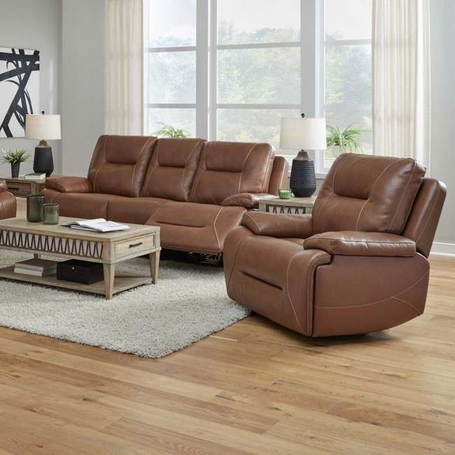 Cameron Saddle Power Reclining Living Room Set