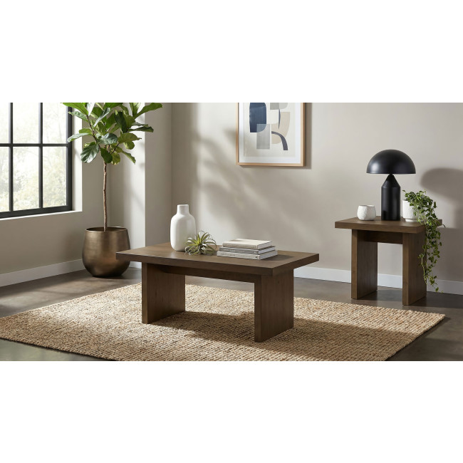 Decker Walnut Occasional Table Set