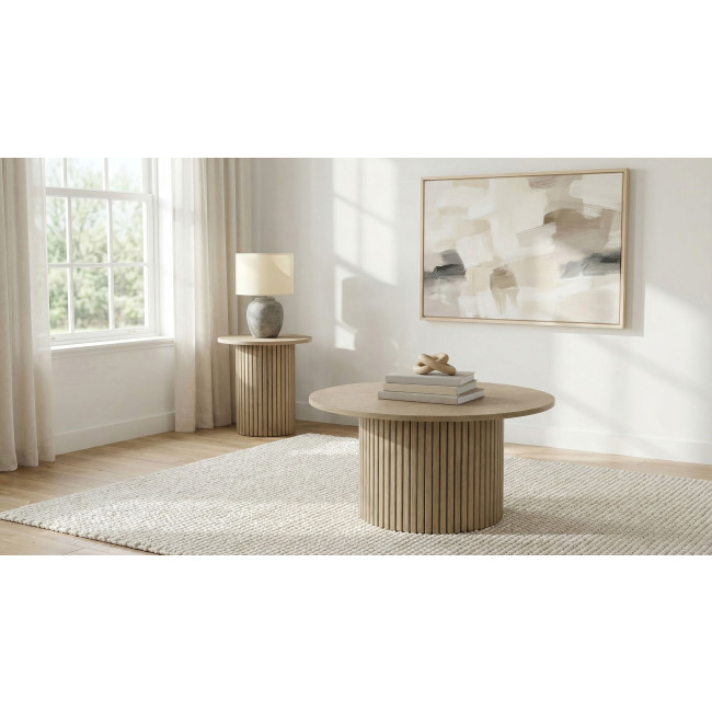 Hamlyn Natural Oak Occasional Table Set