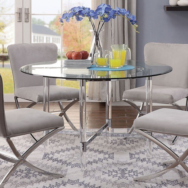 Acme chrome on sale dinette sets