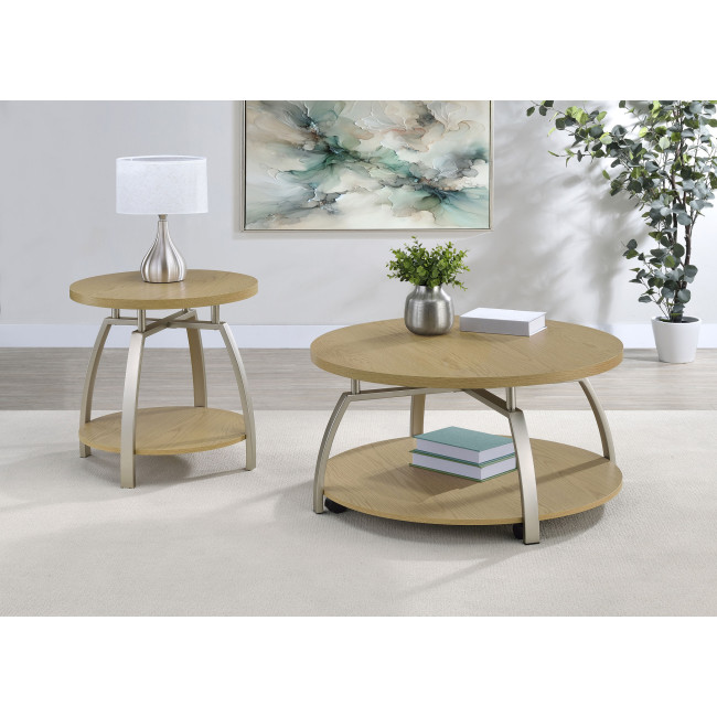 Dacre Greige Occasional Table Set