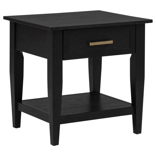 Lindenton Black End Table