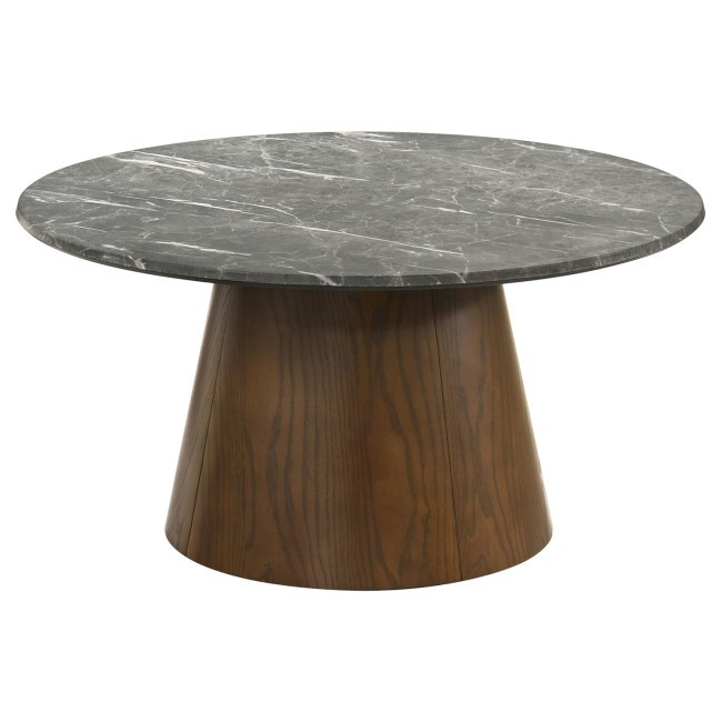 Franklin Grey and Dark Brown Coffee Table