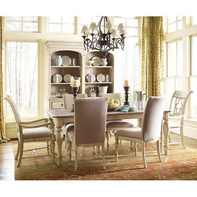 Weatherford Canterbury Dining Room Set W Chair Options Cornsilk