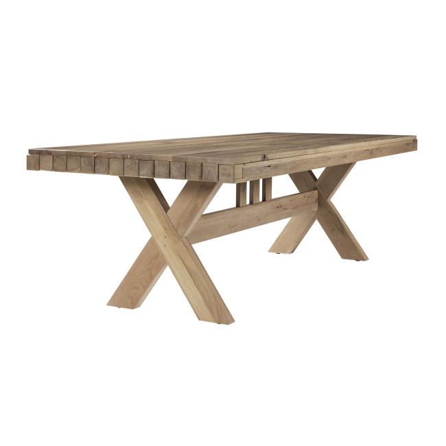 Dovetail Bleached White Dovetail 72-inch Dining Table