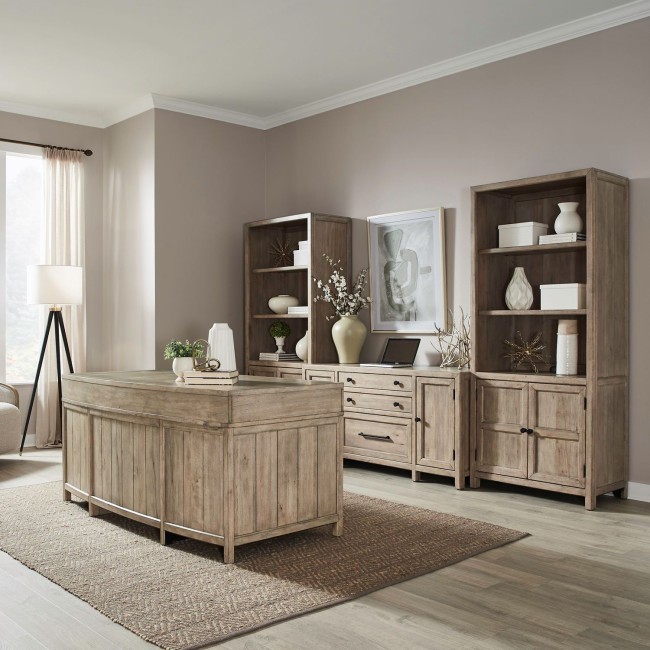 Proximity Place L-Shaped Desk Home Office Set