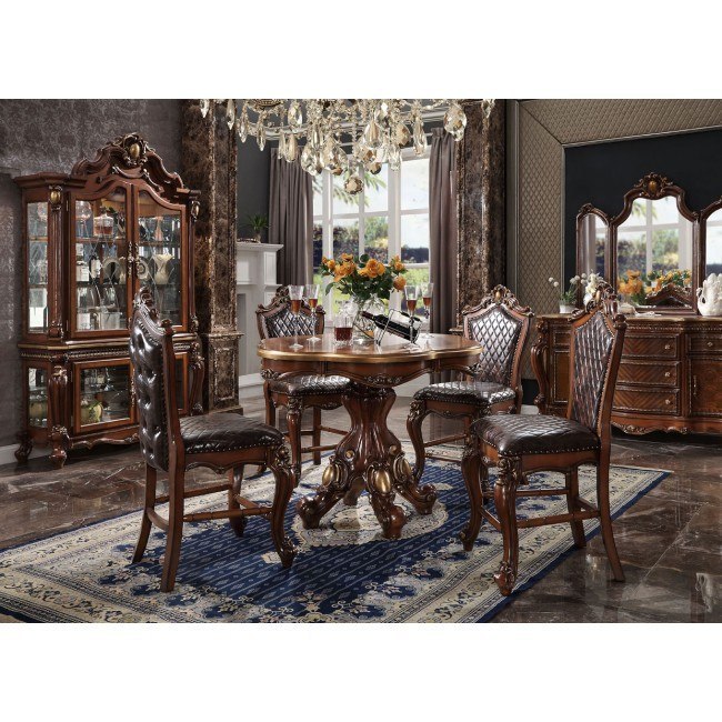 Honey oak dining on sale set